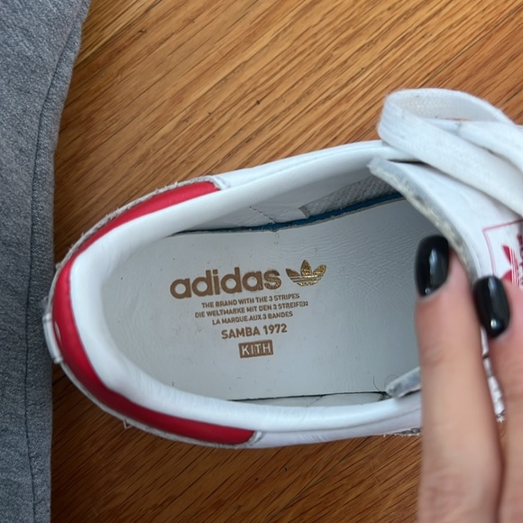 Kith x Adidas Samba OG 'Classics Program - White Red' - Picture 4 of 8